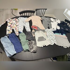 Baby boy clothing bundle 9-12 months